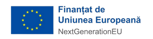 Finanțat de Uniunea Europeană NextGenerationEU